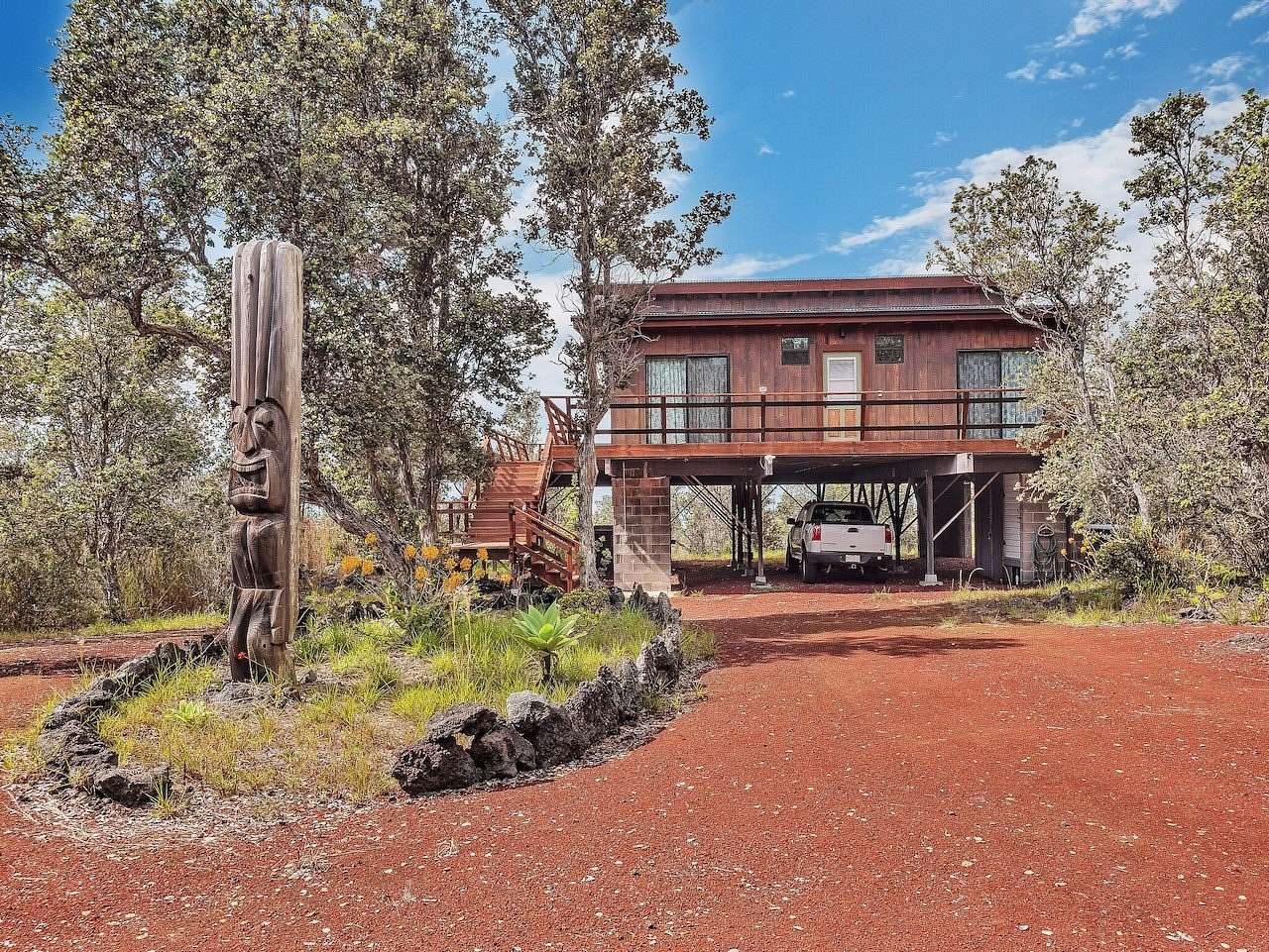 2 Acres of Residential Land with Home for Sale in Hawaiian Ocean View, Hawaii