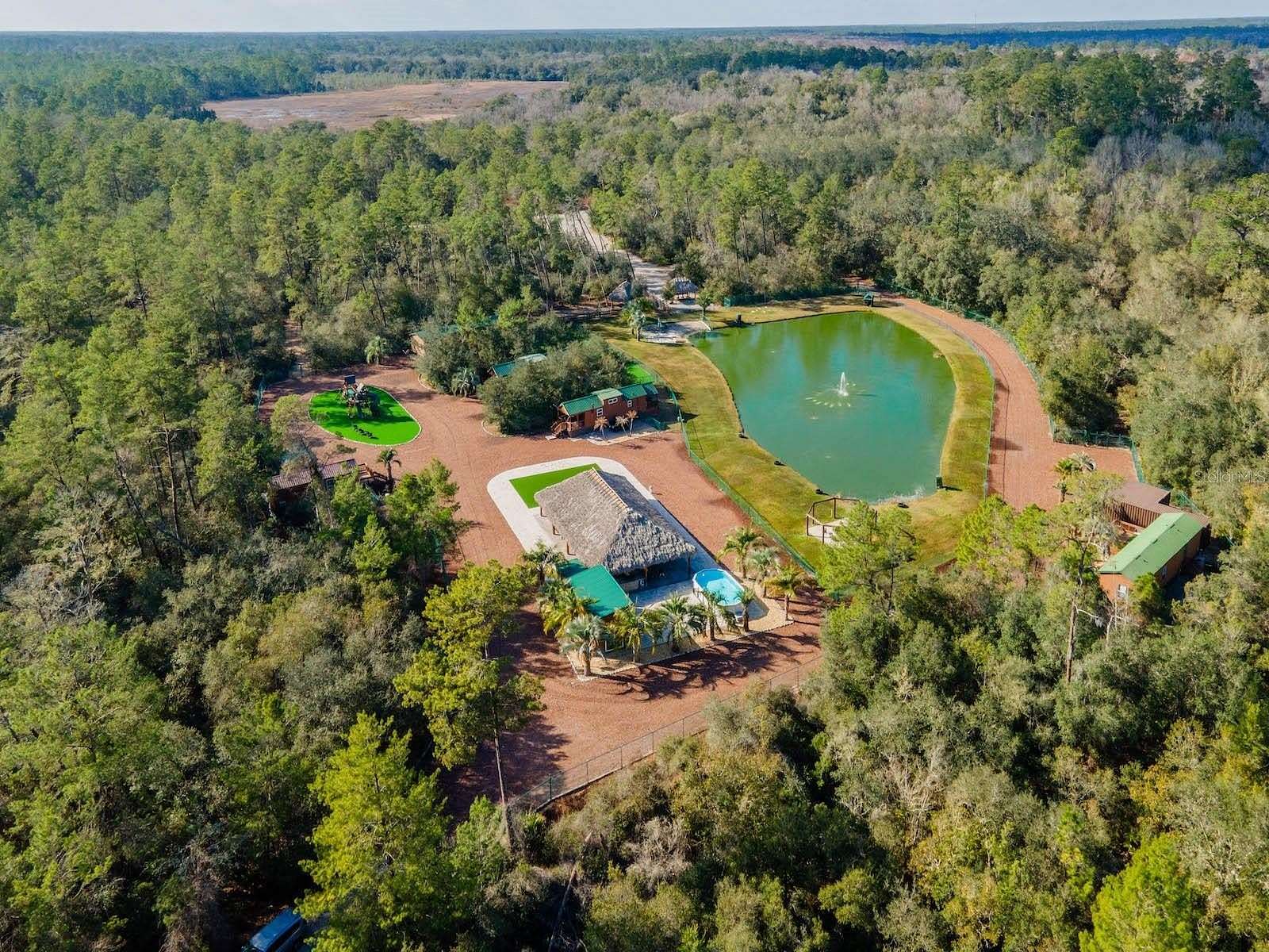 25.8 Acres of Land with Home for Sale in Silver Springs, Florida