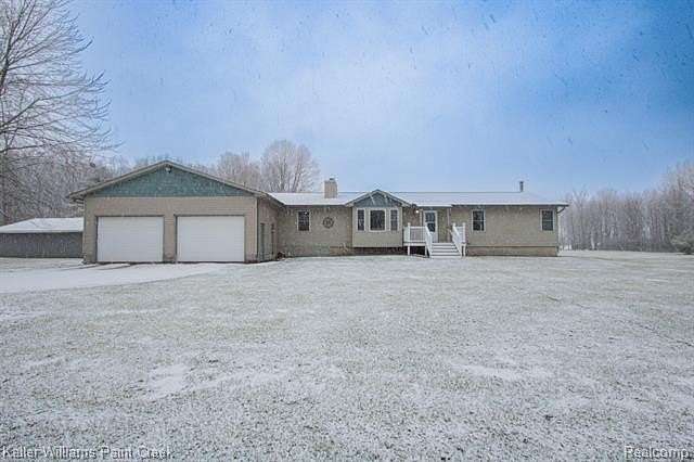 5 Acres of Residential Land with Home for Sale in Yale, Michigan