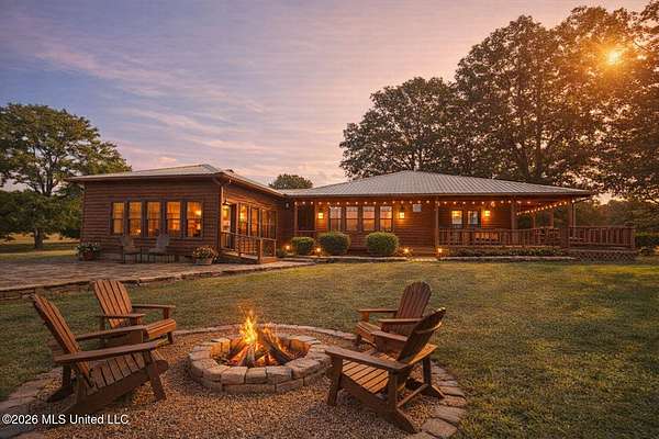 5.3 Acres of Land with Home for Sale in Coldwater, Mississippi