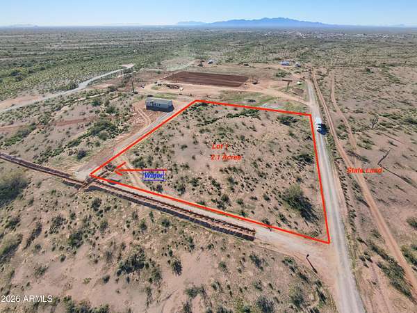 2.1 Acres of Land for Sale in Morristown, Arizona