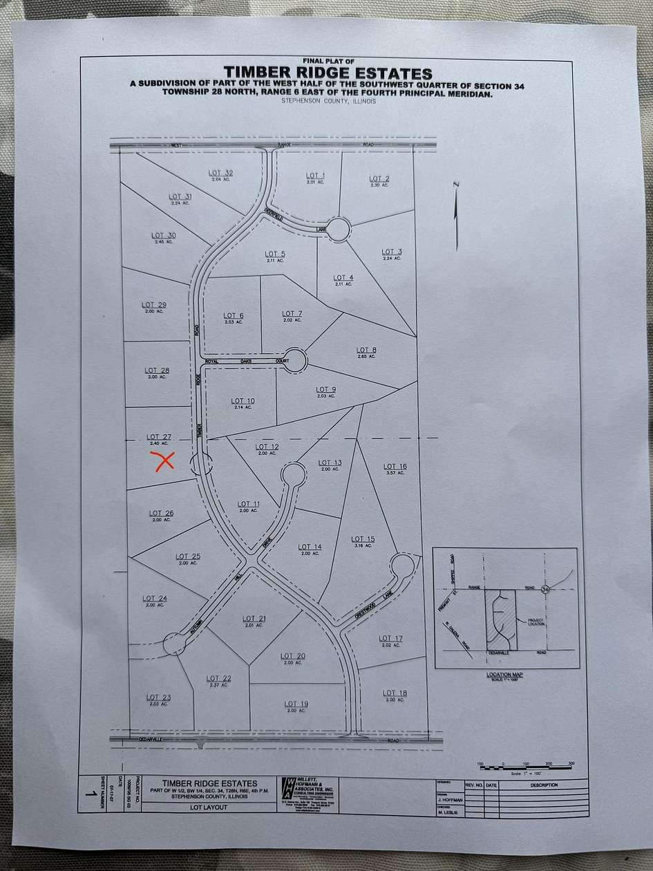 2.4 Acres of Residential Land for Sale in Lena, Illinois