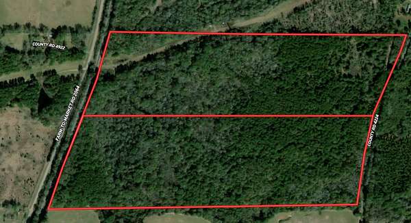 144 Acres of Recreational Land for Sale in Rusk, Texas