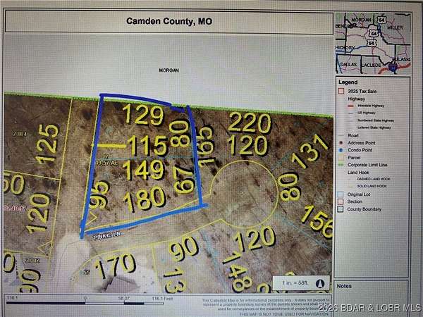 0.59 Acres of Residential Land for Sale in Laurie, Missouri