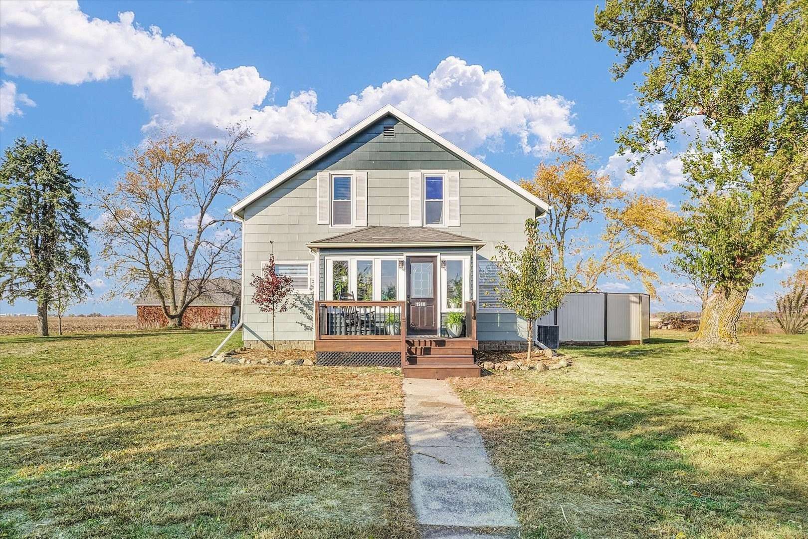 2 Acres of Residential Land with Home for Sale in Sidney, Illinois