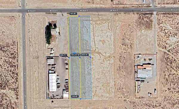 2.38 Acres of Commercial Land for Sale in Lancaster, California