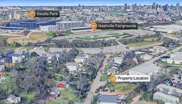0.23 Acres of Commercial Land for Sale in Nashville, Tennessee