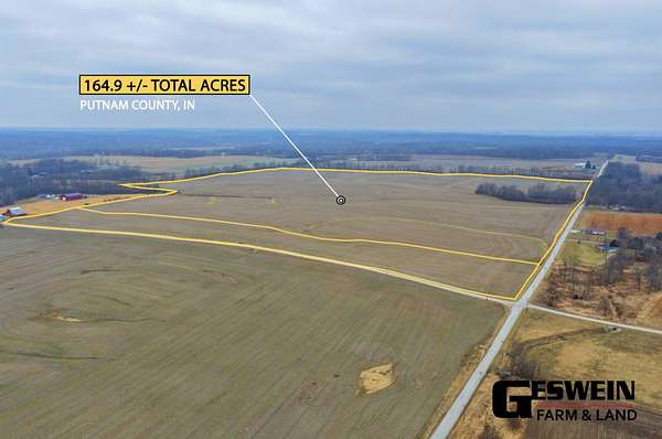 211 Acres of Agricultural Land for Sale in Roachdale, Indiana