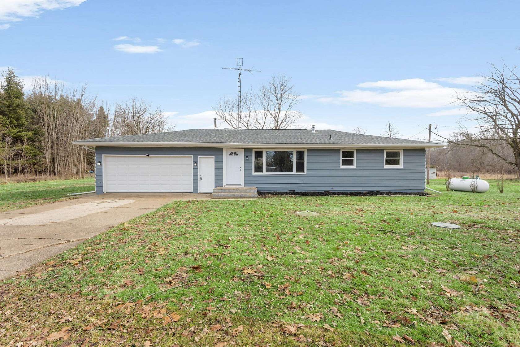 8.17 Acres of Residential Land with Home for Sale in Watervliet, Michigan