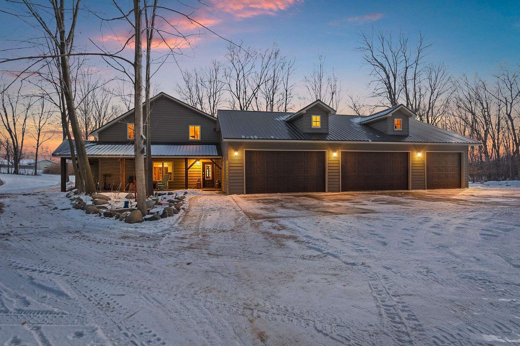 6.56 Acres of Land with Home for Sale in Campbellsport, Wisconsin