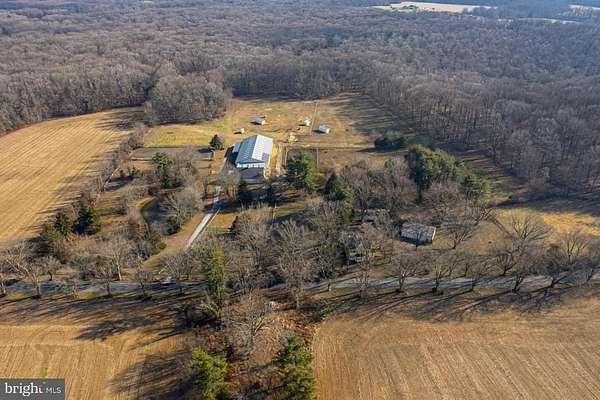 23.5 Acres of Agricultural Land with Home for Sale in Woodstown, New Jersey