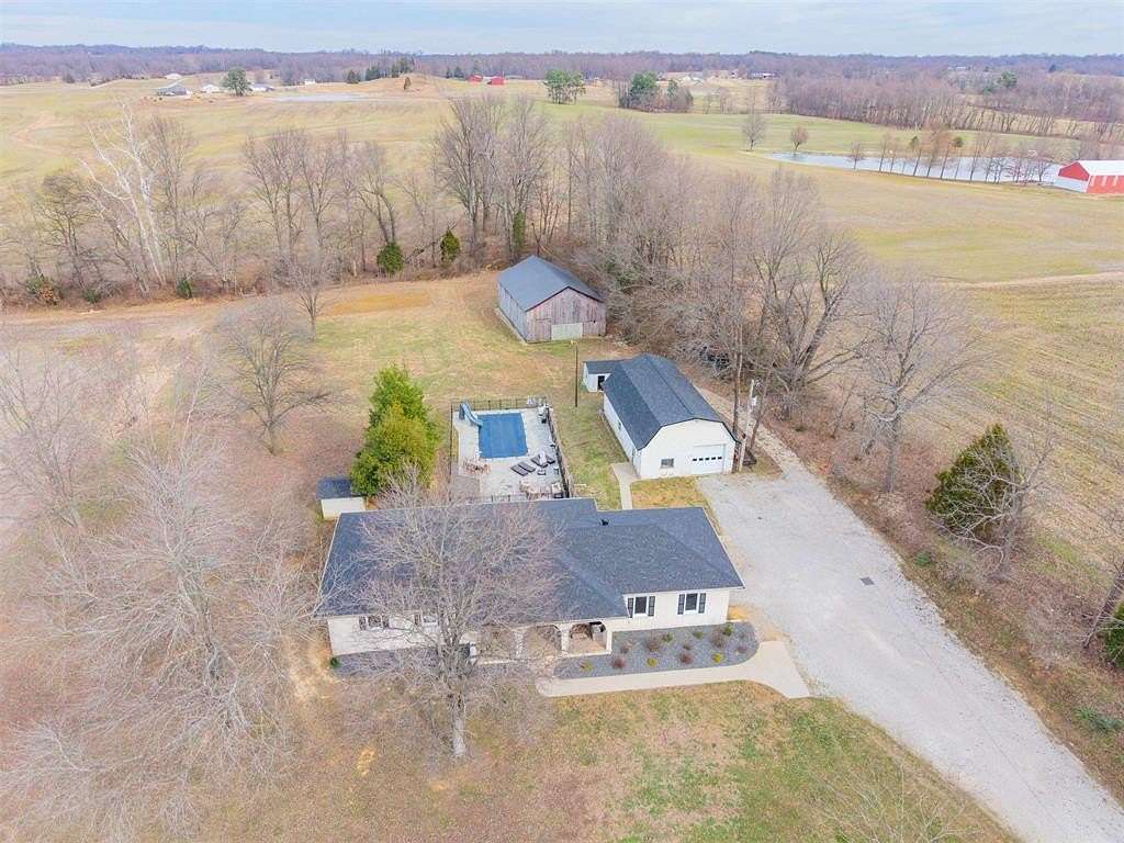 36.4 Acres of Recreational Land with Home for Sale in Philpot, Kentucky