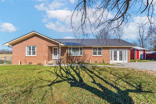 10.5 Acres of Land with Home for Sale in Burkesville, Kentucky