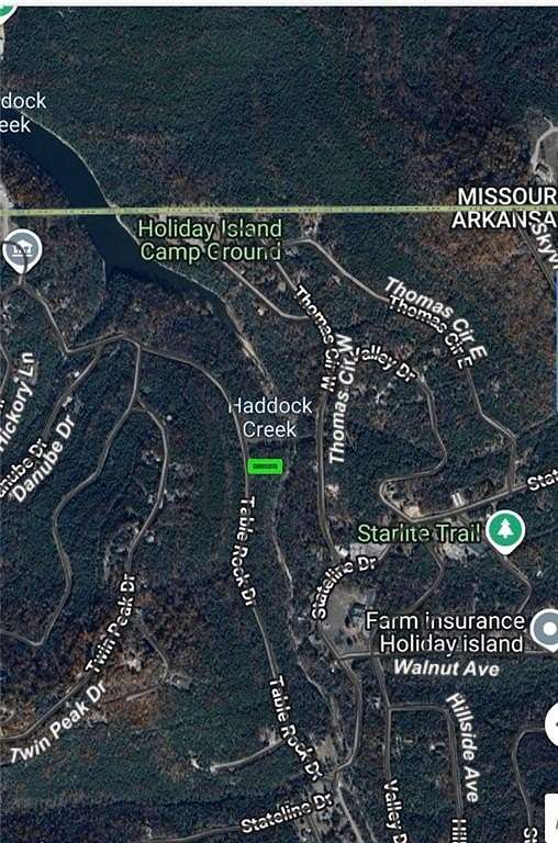 0.38 Acres of Residential Land for Sale in Holiday Island, Arkansas