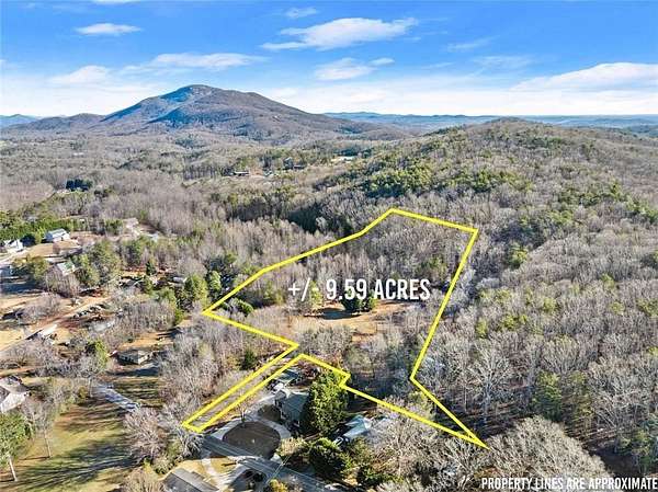 9.59 Acres of Residential Land with Home for Sale in Cleveland, Georgia