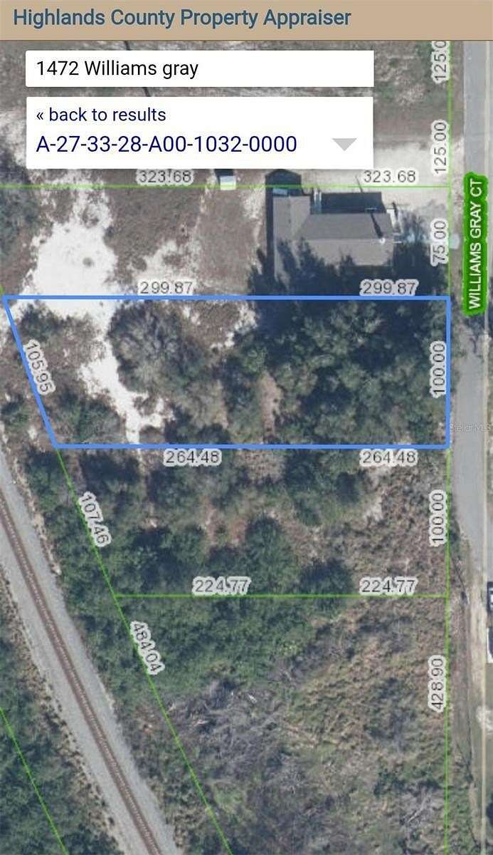 0.66 Acres of Residential Land for Sale in Avon Park, Florida