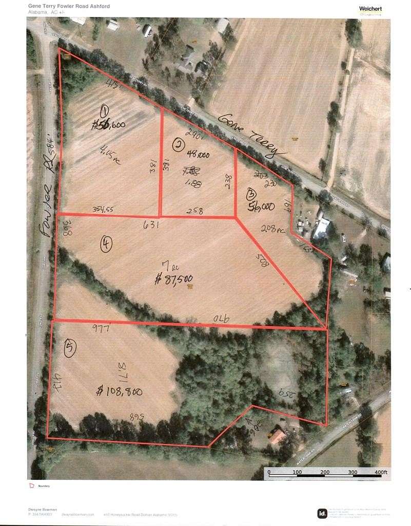 4 Acres of Residential Land for Sale in Cottonwood, Alabama