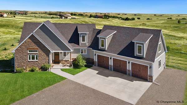 5.14 Acres of Land with Home for Sale in Cheyenne, Wyoming