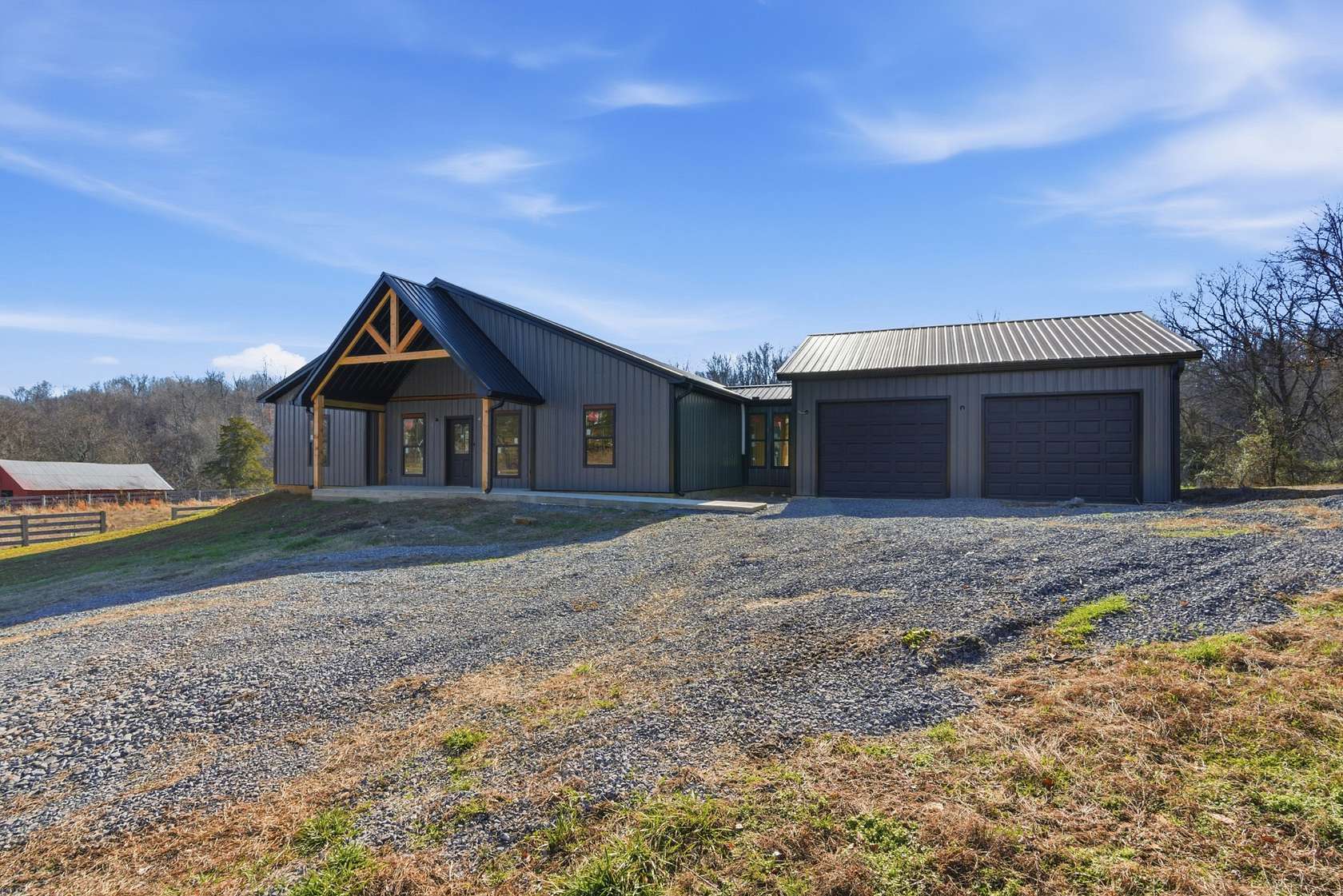 53 Acres of Land with Home for Sale in Cottontown, Tennessee