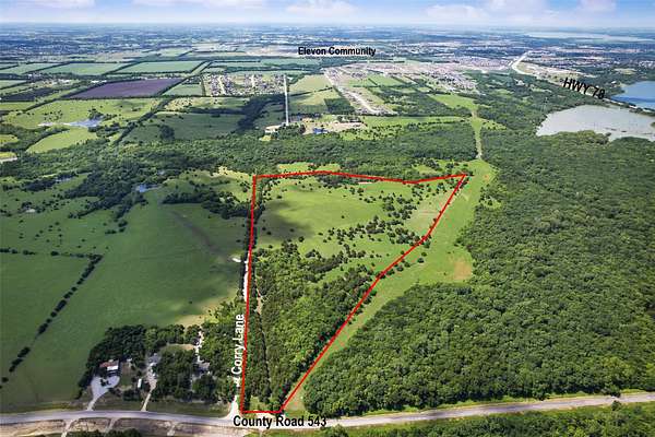 41.8 Acres of Land for Sale in Nevada, Texas