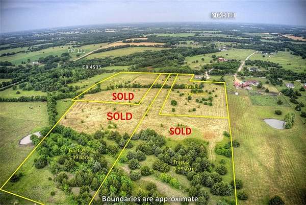 5 Acres of Residential Land for Sale in Trenton, Texas