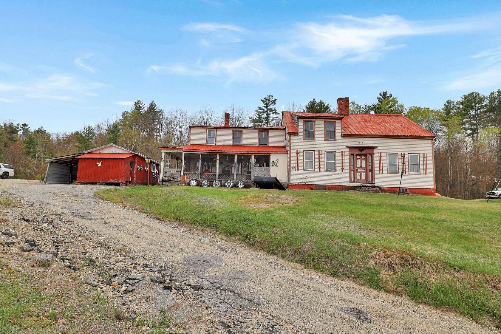1.6 Acres of Land with Home for Sale in Peru, Maine