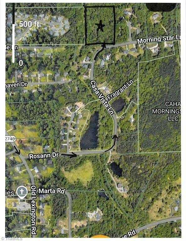 4 Acres of Residential Land for Sale in Winston-Salem, North Carolina