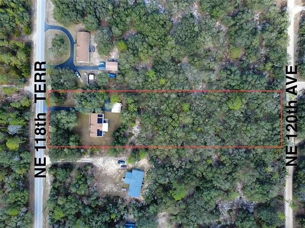 2.4 Acres of Land with Home for Sale in Bronson, Florida