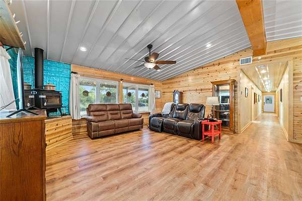 1.5 Acres of Residential Land with Home for Sale in Santa Anna, Texas