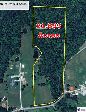21.7 Acres of Recreational Land for Sale in Battletown, Kentucky