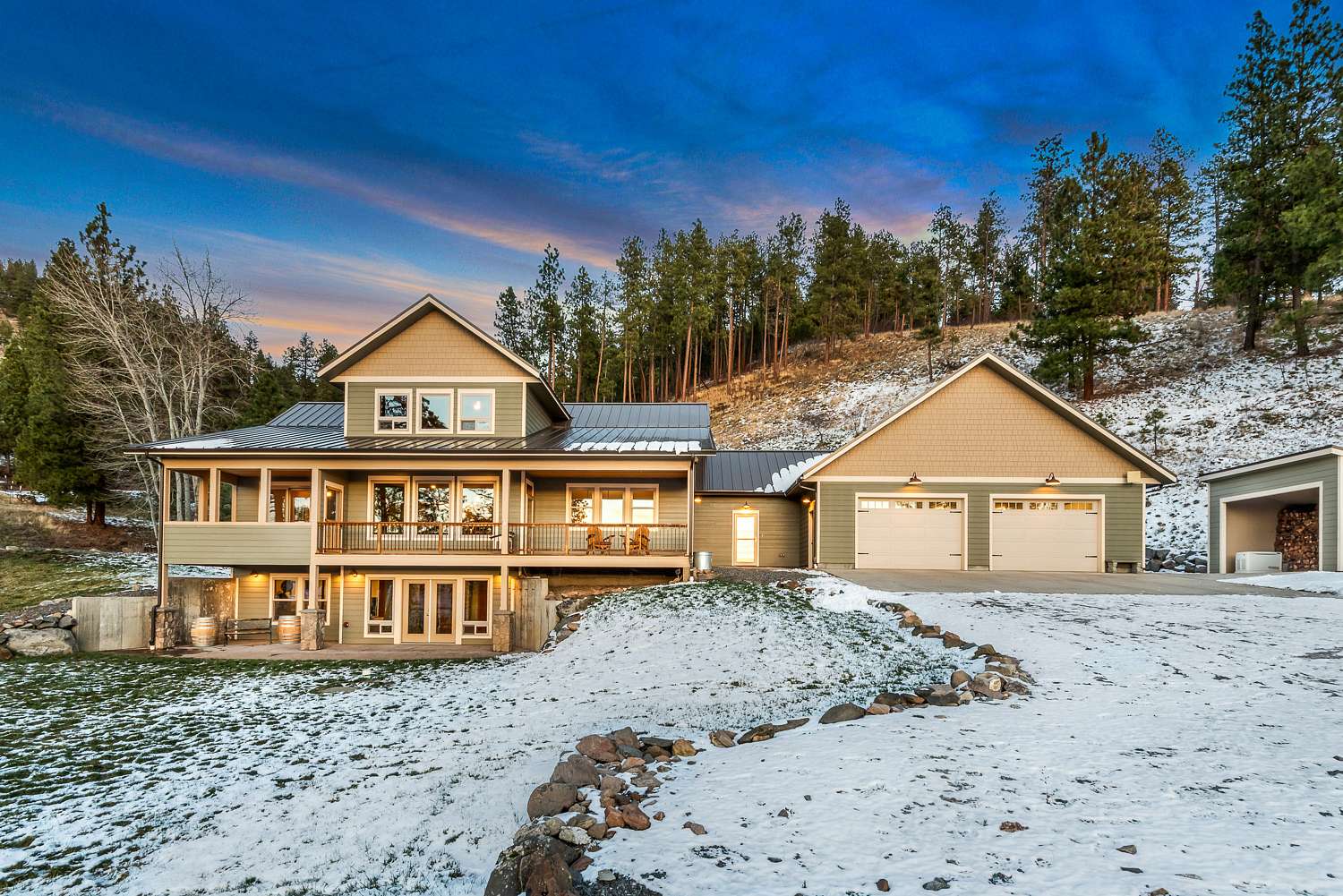 103 Acres of Land with Home for Sale in Union, Oregon