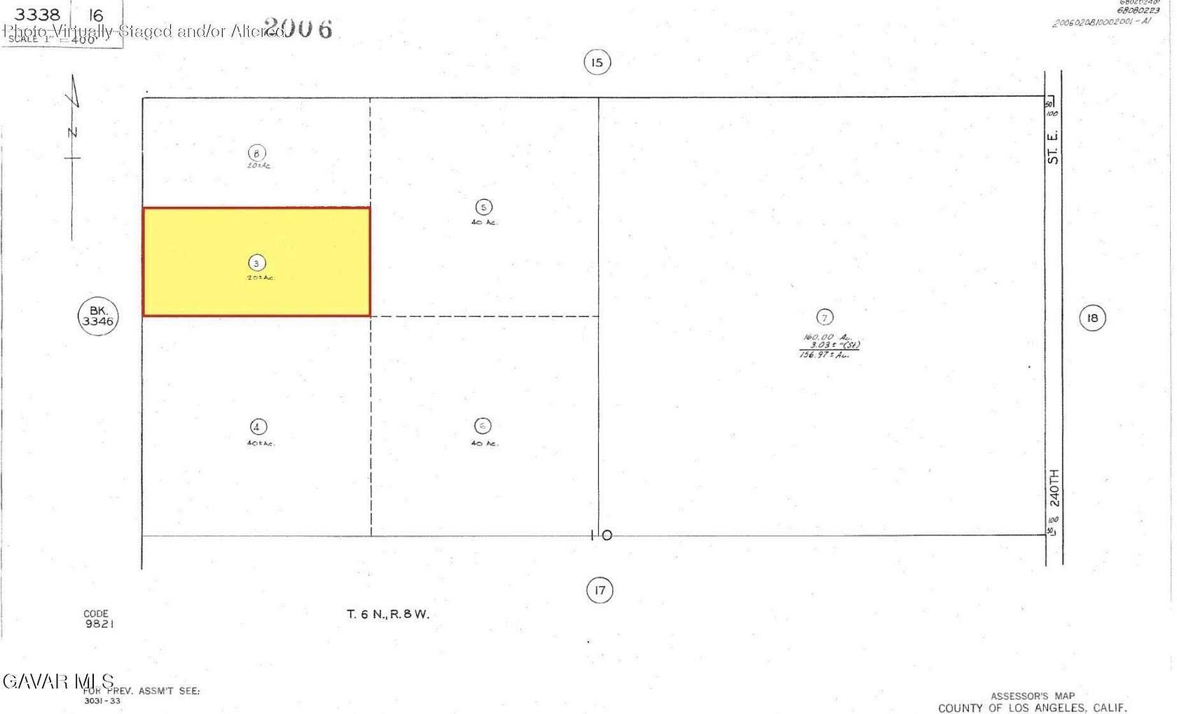 Residential Land for Sale in Palmdale, California