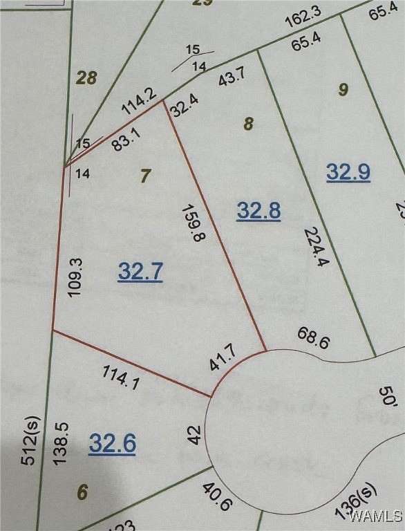 0.4 Acres of Residential Land for Sale in Tuscaloosa, Alabama