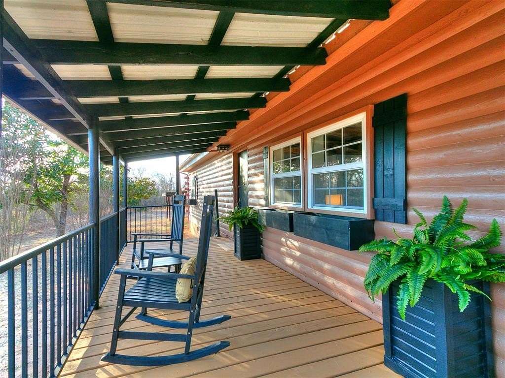 9.68 Acres of Land with Home for Sale in Choctaw, Oklahoma