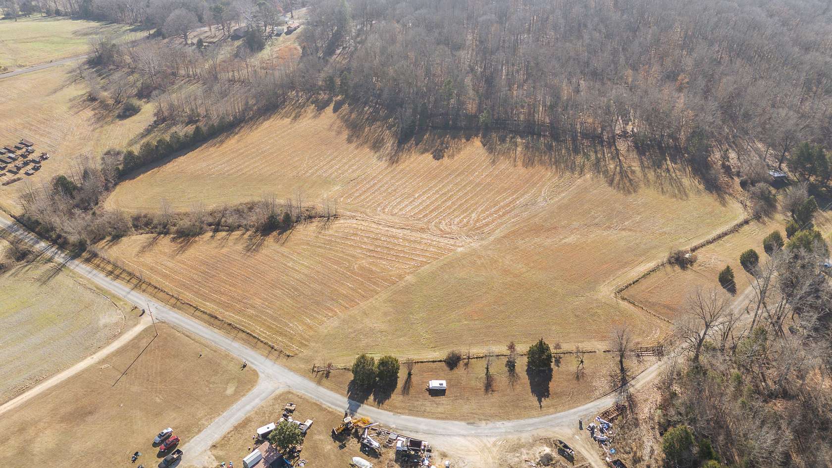 27.7 Acres of Land with Home for Sale in Huntingdon, Tennessee