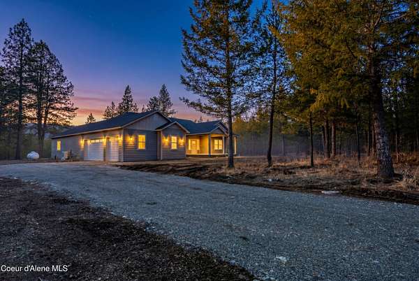 10 Acres of Land with Home for Sale in Spirit Lake, Idaho