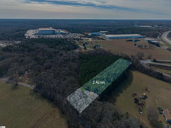 2 Acres of Residential Land for Sale in Williamston, South Carolina