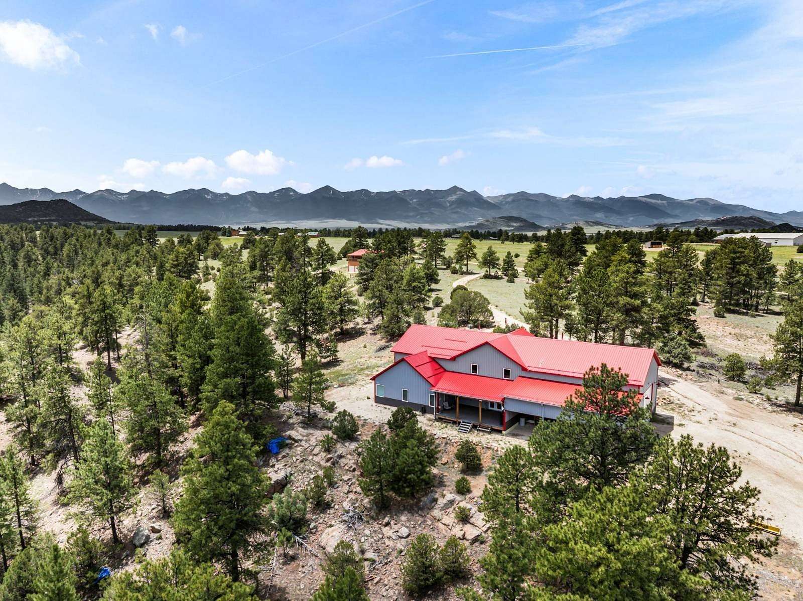 35.2 Acres of Recreational Land with Home for Sale in Westcliffe, Colorado