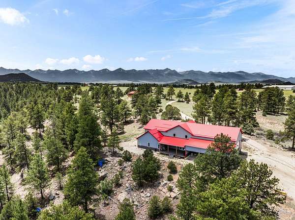 35.2 Acres of Recreational Land with Home for Sale in Westcliffe, Colorado