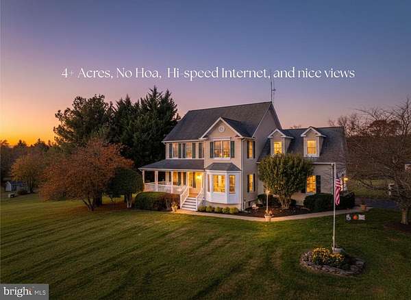 4.1 Acres of Residential Land with Home for Sale in Lovettsville, Virginia