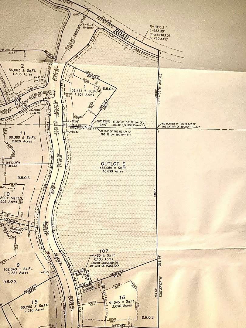 1.2 Acres of Residential Land for Sale in Woodstock, Illinois