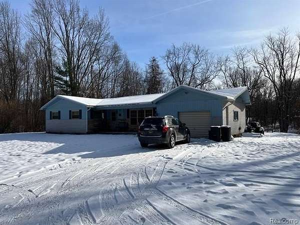 6 Acres of Residential Land with Home for Sale in Lapeer, Michigan