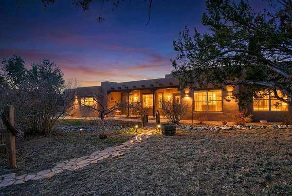 5 Acres of Land with Home for Sale in Edgewood, New Mexico
