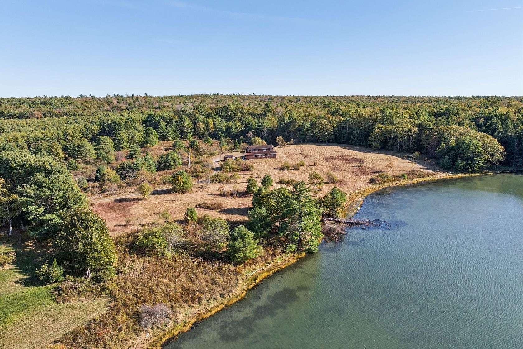 10.7 Acres of Land with Home for Sale in West Bath Town, Maine