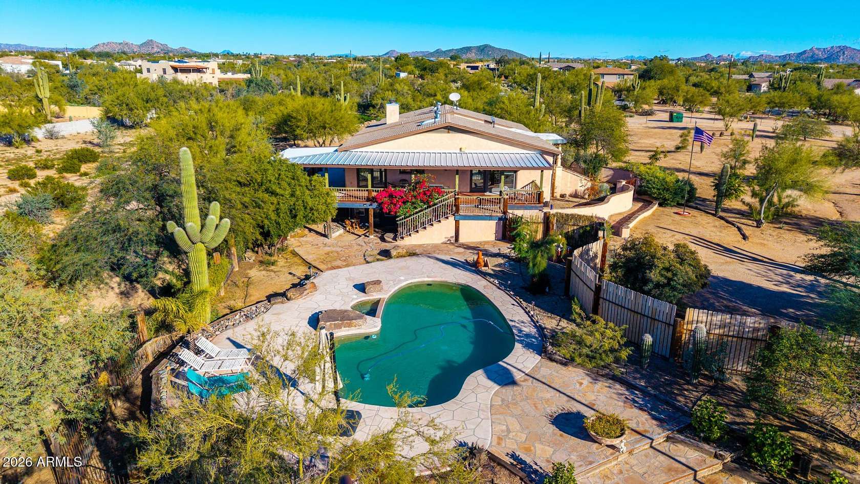 2.27 Acres of Land with Home for Sale in Cave Creek, Arizona