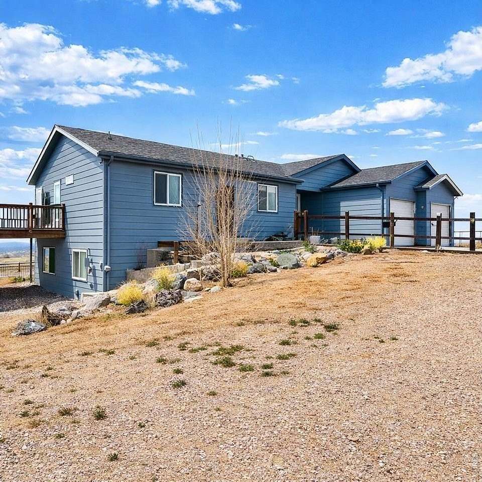 45.6 Acres of Agricultural Land with Home for Sale in Nunn, Colorado