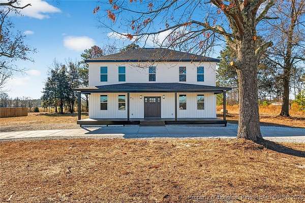 3 Acres of Residential Land with Home for Sale in Lumber Bridge, North Carolina