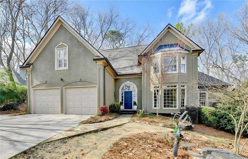 1.67 Acres of Residential Land with Home for Sale in Johns Creek, Georgia