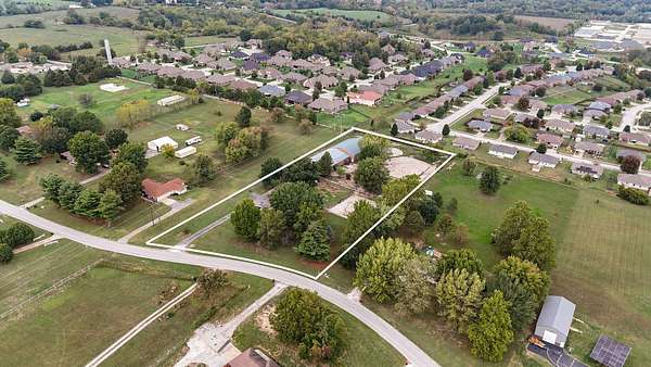 3 Acres of Residential Land with Home for Sale in Nixa, Missouri