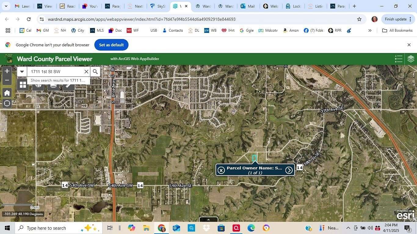 2 Acres of Residential Land for Sale in Minot, North Dakota